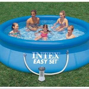 Intex 10 ft Easy Set Pool (w/ filter)